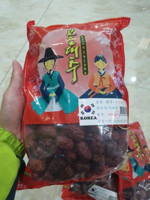 Táo đỏ sấy khô Hàn Quốc chính hãng