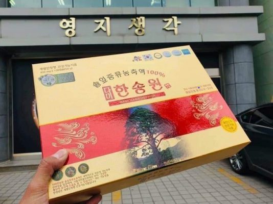 tinh dầu thông đỏ cao cấp hàn quốc