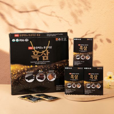 Nước hắc sâm & đông trùng hạ thảo