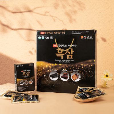 Nước hắc sâm & đông trùng hạ thảo