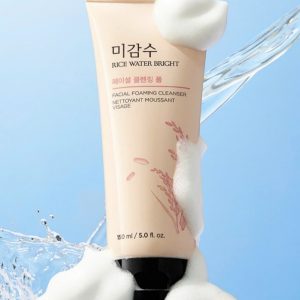 sữa rửa mặt gạo trắng da