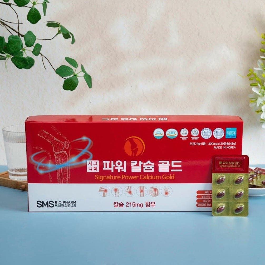 Viên Uống Bổ sung Canxi SMS Bio Pharm