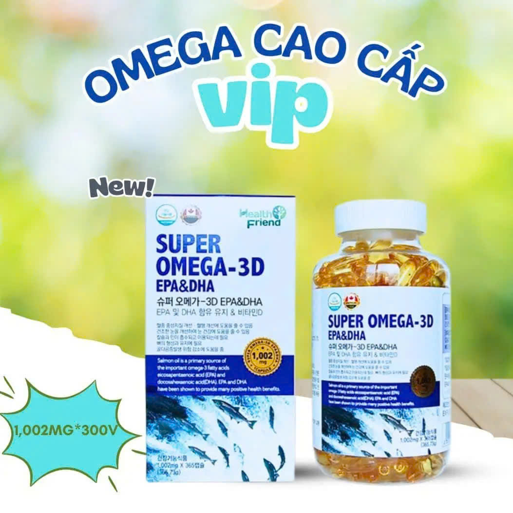 dầu cá omega 3d