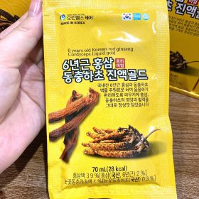 Nước Hồng Sâm Đông Trùng Gold