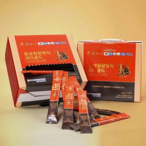 nước hồng sâm linh chi 365 gold
